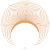 Icon of a golden circle with an open end