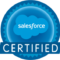 Salesforce certification logo