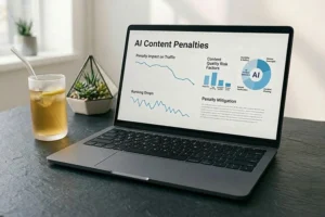 Ranking Penalties Against Generic AI Content