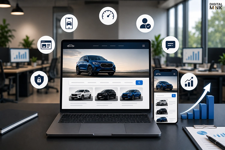 automotive website design