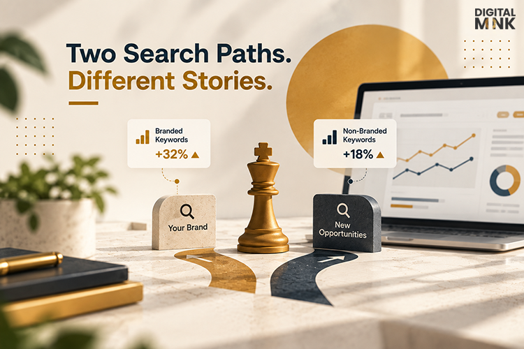 Branded vs non-branded keywords